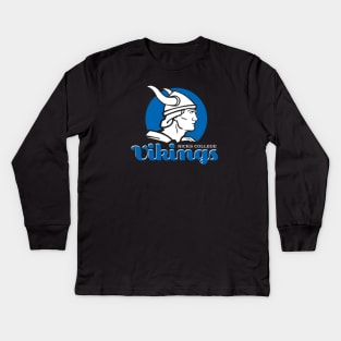 Ricks College Vikings Kids Long Sleeve T-Shirt